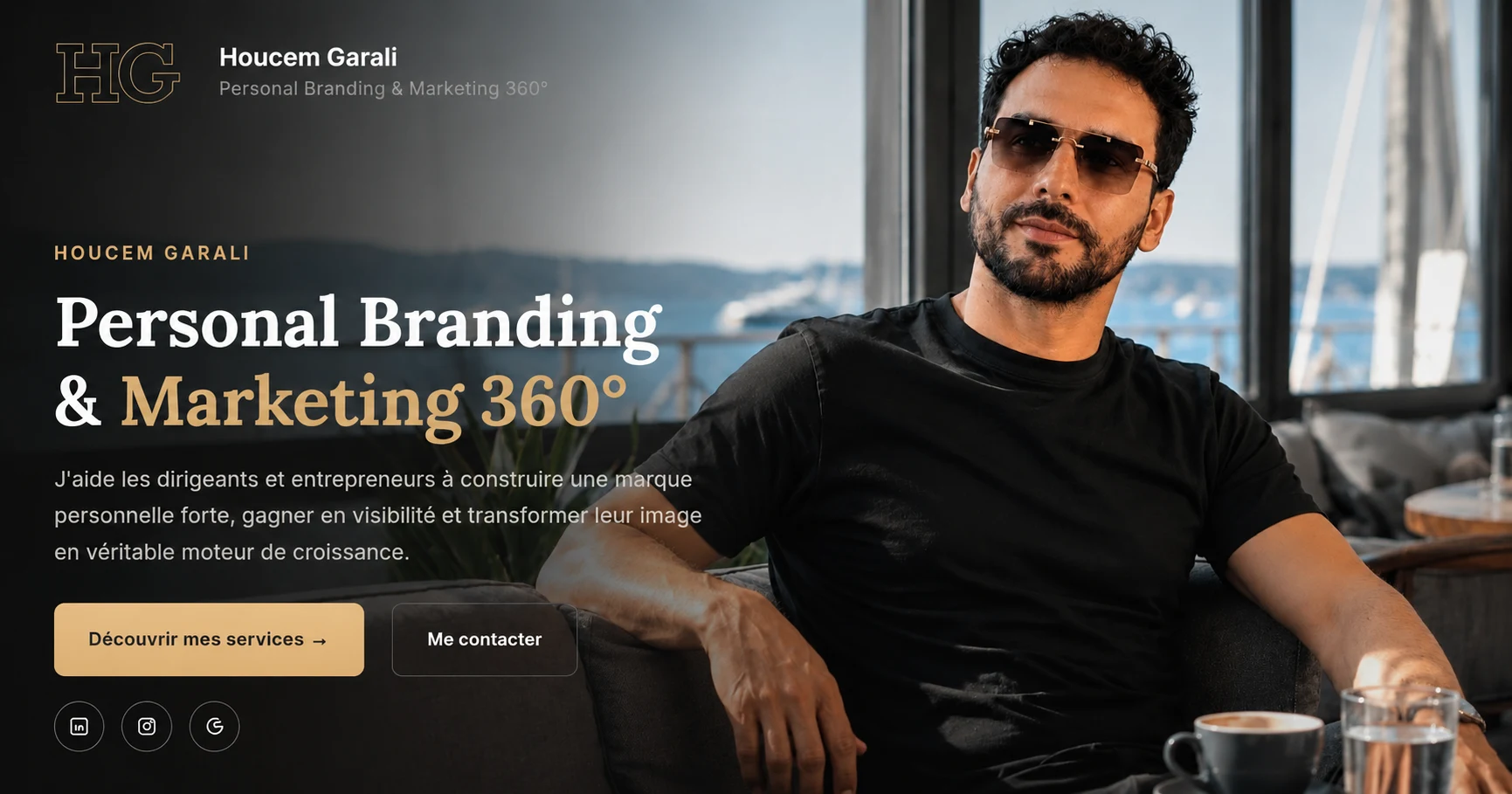 Houcem Garali — Fondateur LANCI, Agence Marketing 360° Tunisie
