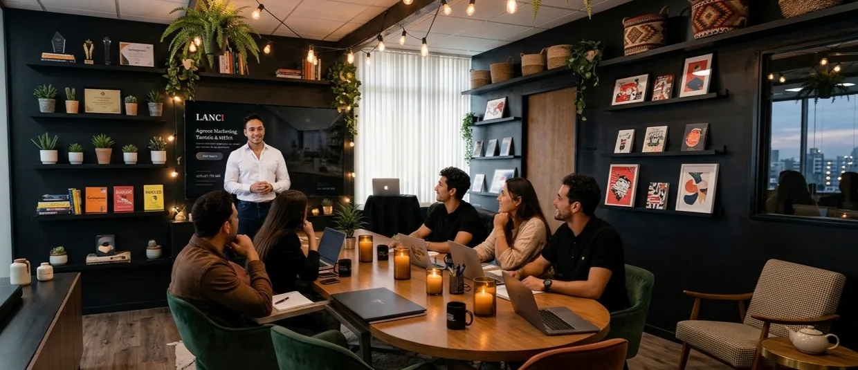 Vision360 — Audit marketing et développement commercial B2B par LANCI agence Nabeul MENA
